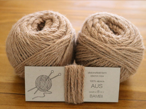 8 ply yarn - Bambi