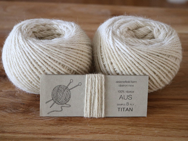 8 ply yarn - Titan